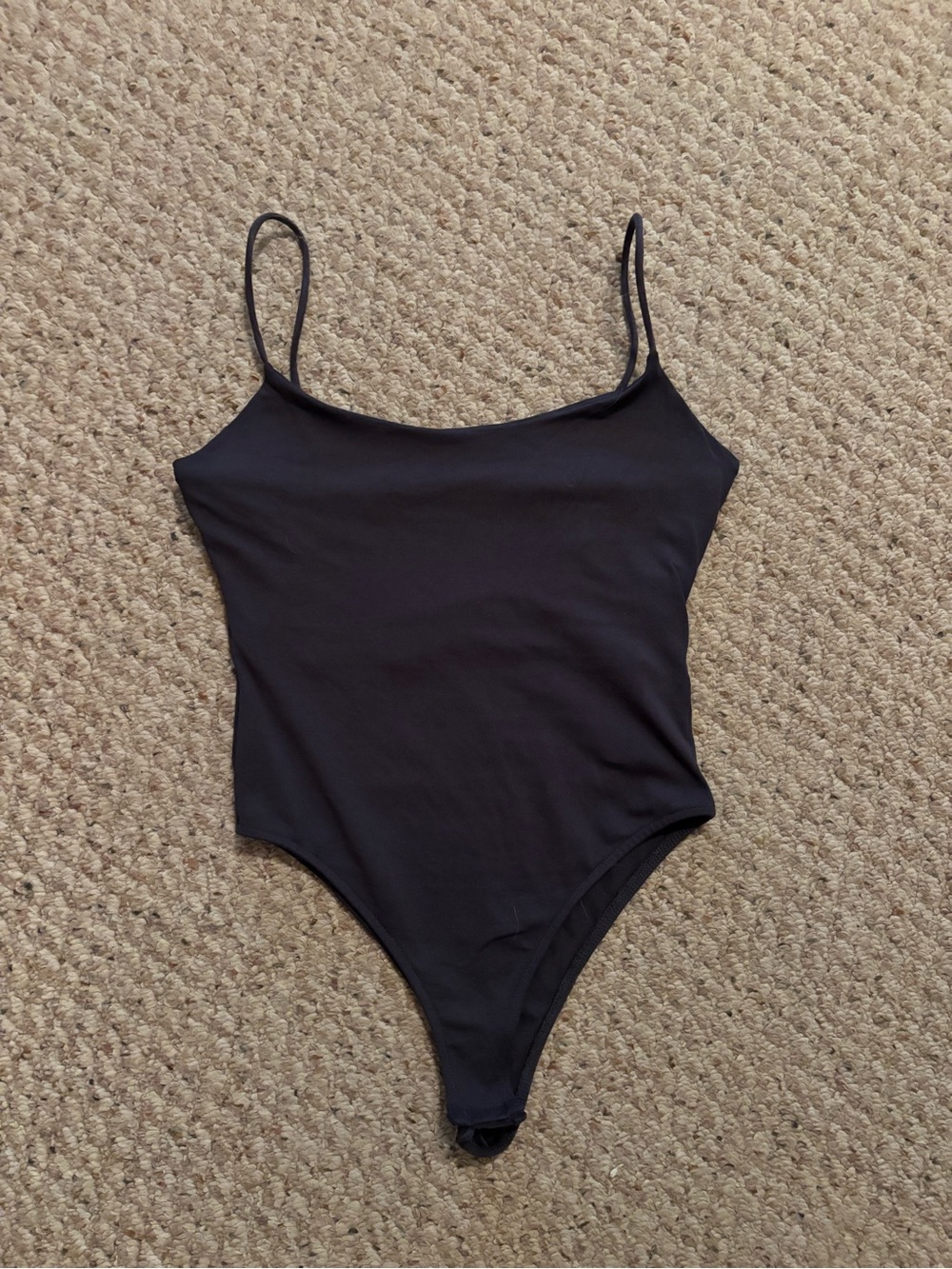 Zara Charcoal Gray Bodysuit
